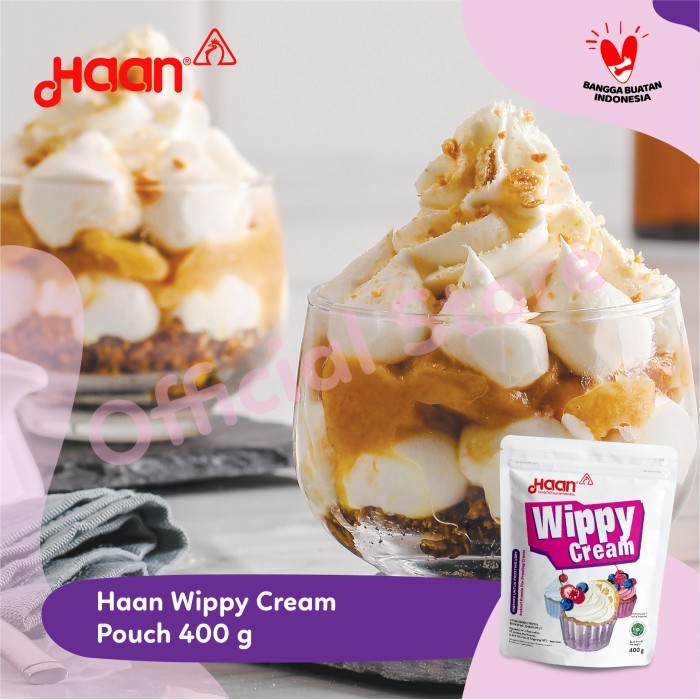 

MURAH HAAN WIPPY CREAM 400gr Kode 791