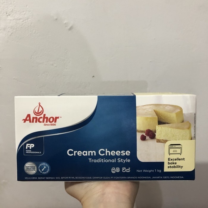 

STOK TERBATAS Cream Cheese Anchor 1 kg khusus gojek/grab Bandung Kode 1162