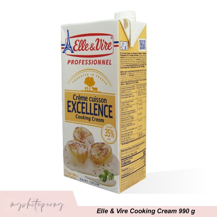 

PROMO Cooking Cream Exellence Elle & Vire 1 Liter Kode 726