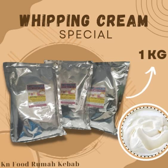 

TERBATAS Whipping Cream Special -1000 gram Whipp Cream Bubuk Kode 999