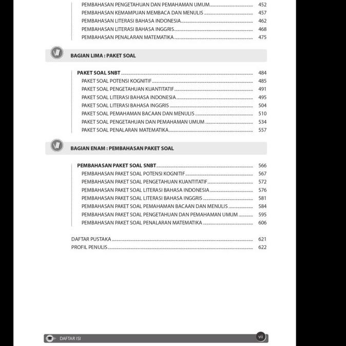 

Buku Paten UTBK SNBT SBMPTN TPS 2025 (Update Terbaru)