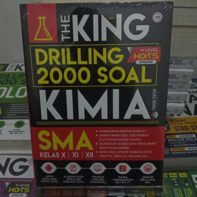 

BUKU THE KING DRILLING 2000 SOAL KIMIA SMA