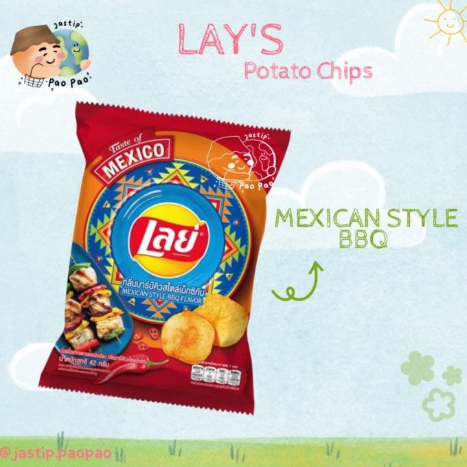 

READY STOCK LAYS POTATO CHIPS PART 2 IMPORT BANGKOK !!!!!