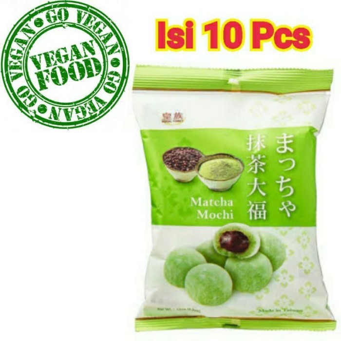 

Vegan Royal Faly Ue Mochi Raa Matcha Green Tea