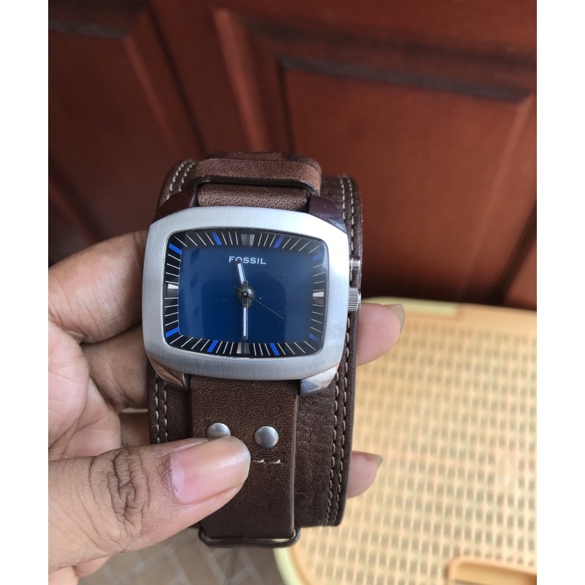 Fossil Gaban F Biru Jam Obral