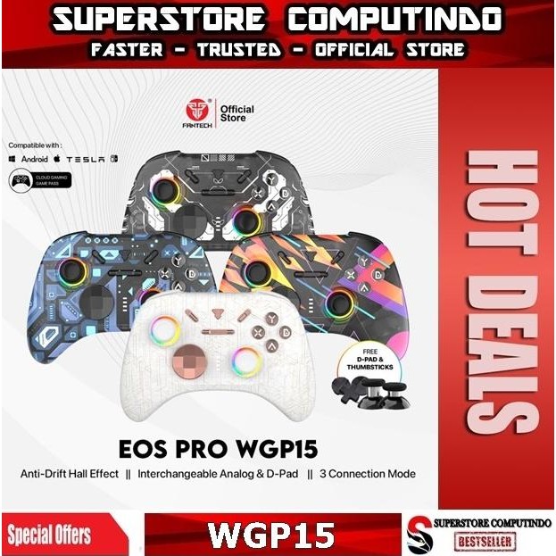 Fantech WGP15 | WGP-15 EOS PRO Multi Platform Wireless Gamepad