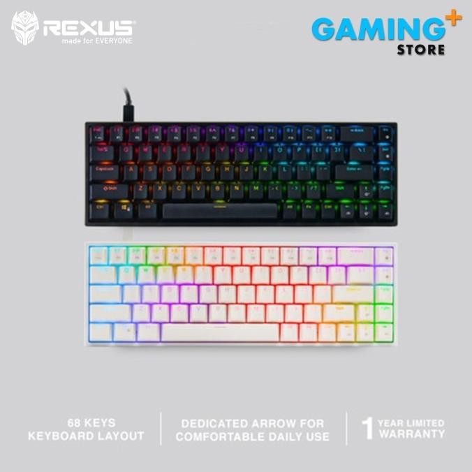 Rexus Keyboard Gaming Mechanical Daiva RX-D68 / D68