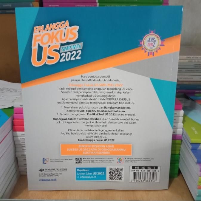 

Terbaru Erlangga Fokus US smp/mts 2022 new