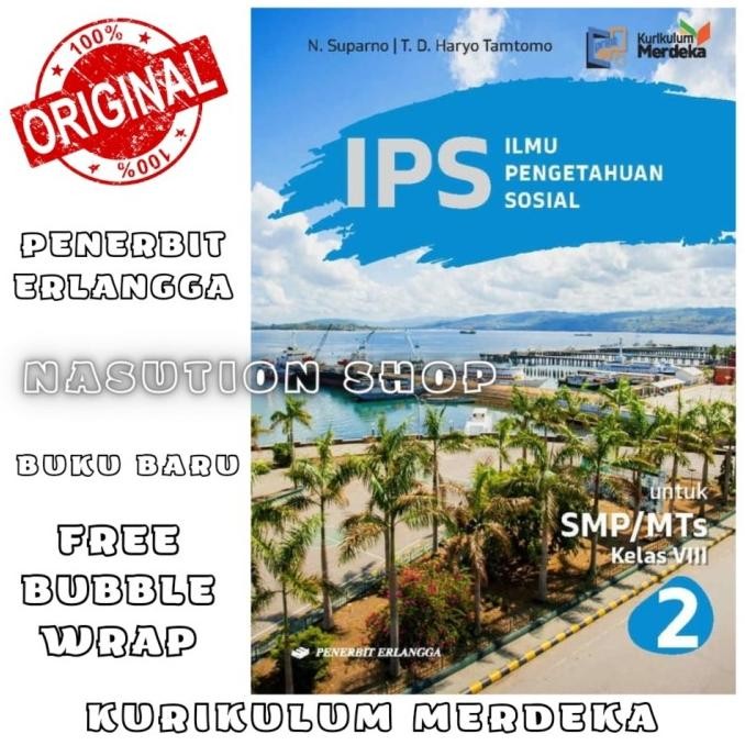 

Buku IPS Kelas 2 / 8 VIII SMP/MTs Erlangga Kurikulum Merdeka Original