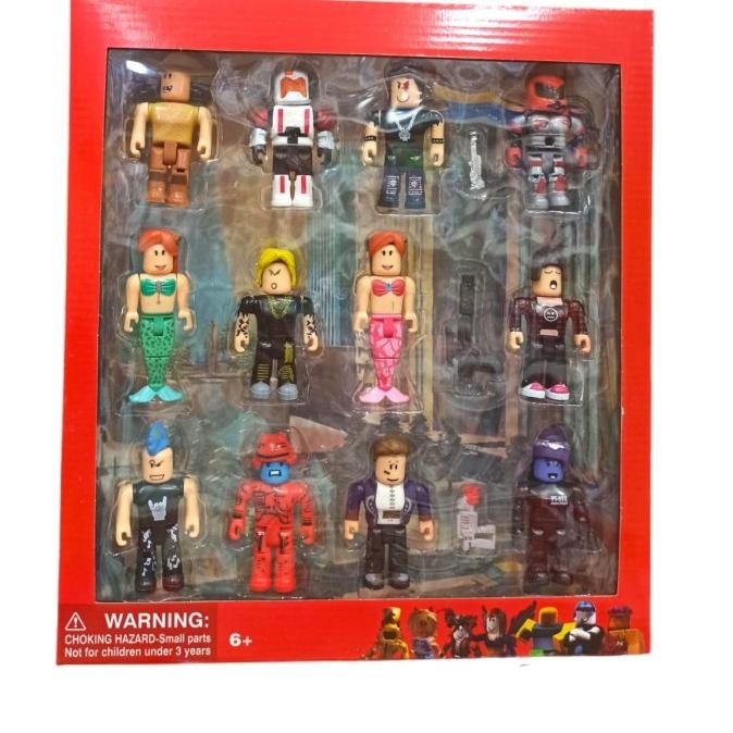 FIGUR SET ROBLOX MINIFIGURE MAINAN ANAK