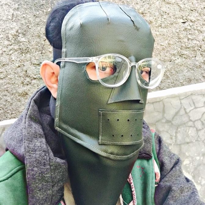 KOSTUM PRIA The Riddler Mask