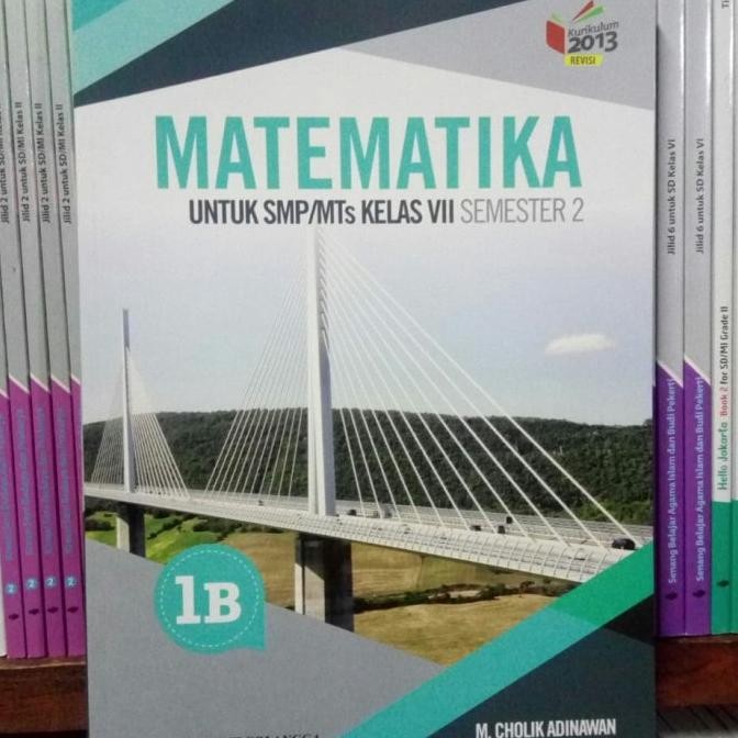 

Buku MATEMATIKA SMP kls 1 semester 2