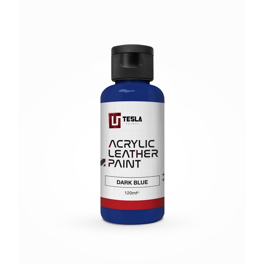 

ACRYLIC LEATHER PAINT - 120ML - DARK BLUE