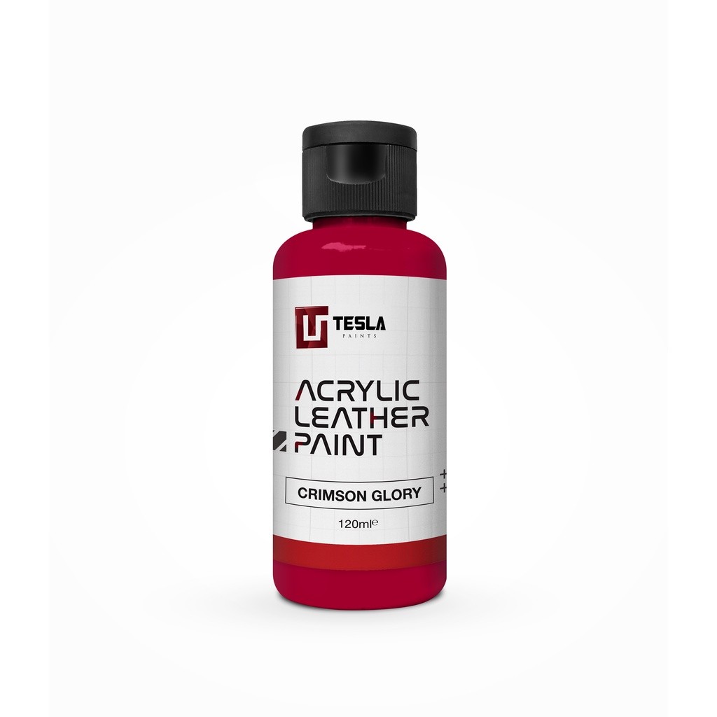 

ACRYLIC LEATHER PAINT - 120ML - CRIMSON GLORY