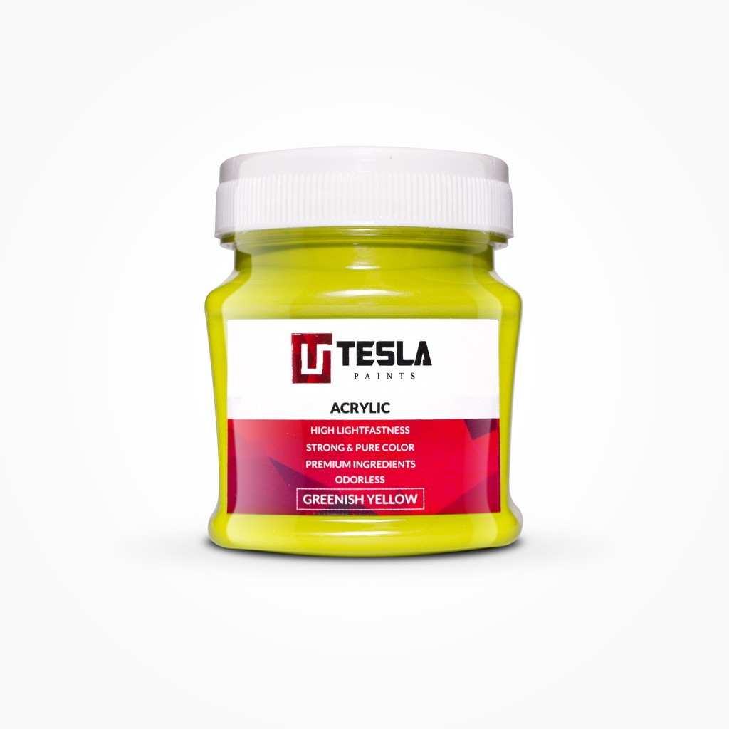 

TESLA PAINTS - 125ML - GREENISH YELLOW