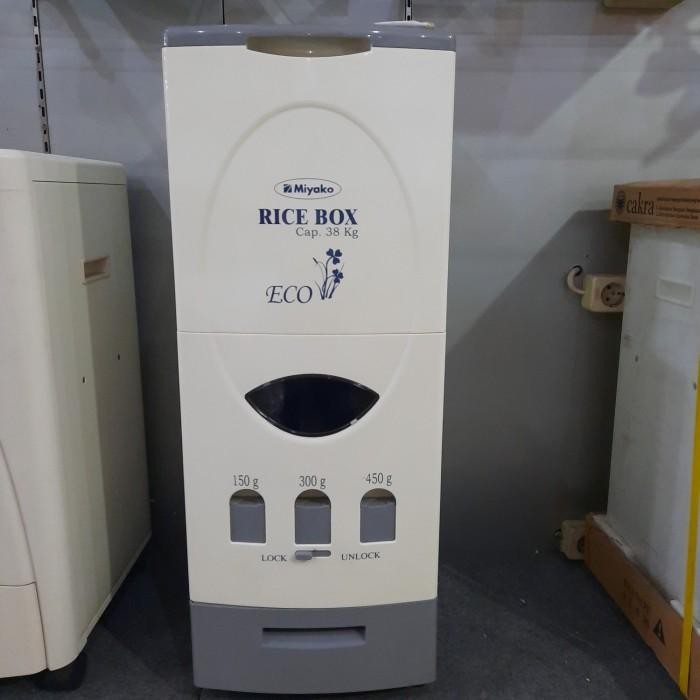 Miyako Rice Box 38 Kg Eco Tempat Beras 38 Kg