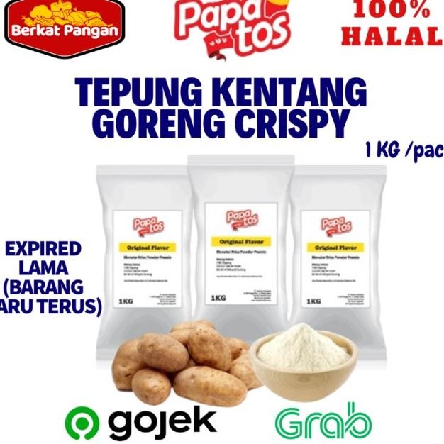 

Papato Tepung Entang Untu Long Potato Potato Crunch 1G