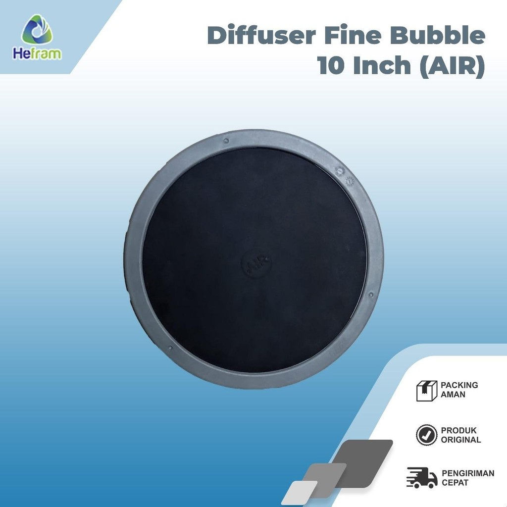 aerator kolam fine bubble diffuser untuk aerasi Tambak/Kolam bioflok - 10 inch