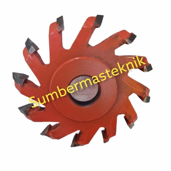 

Pisau Potong Acp Model V 12 Mata / Cutter Groving Acp Alumunium 12T