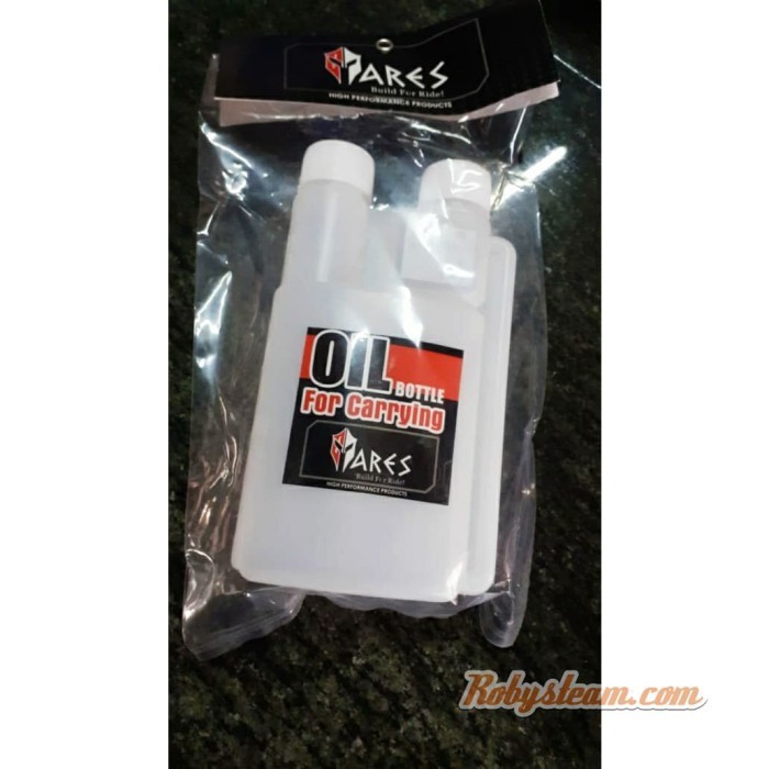Botol oil samping merk ares, Takaran 300 ml