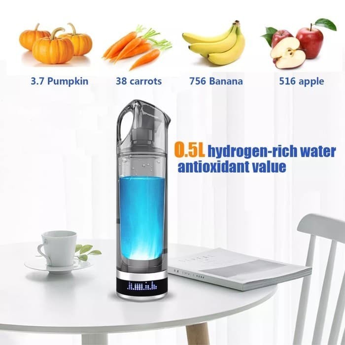 Hydrogen Bottle Water Botol Air Minum Tumbler Anak 500Ml Stok Terbatas