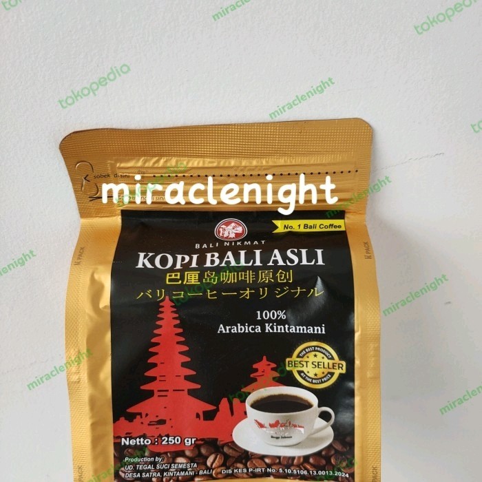 Kopi Bali Asli Arabica Kintamani 250Gr