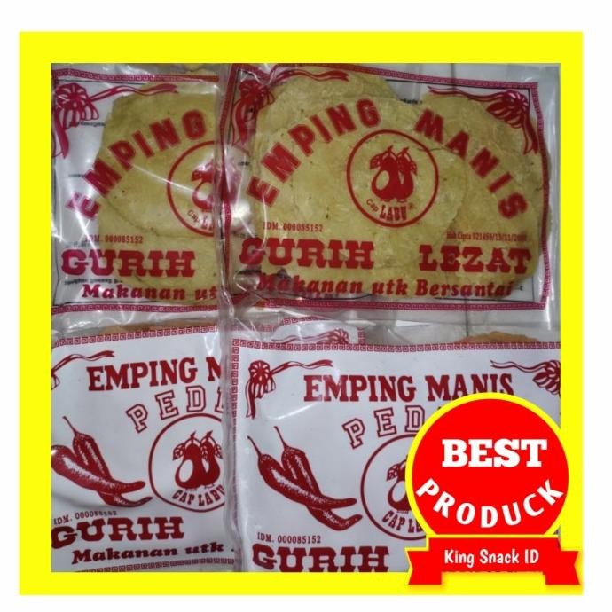 

BIG SALE EMPING MENTAH MANIS CAP LABU / BELINJO PEDAS MANIS 300 GR/ MPING SUPER !!!!!