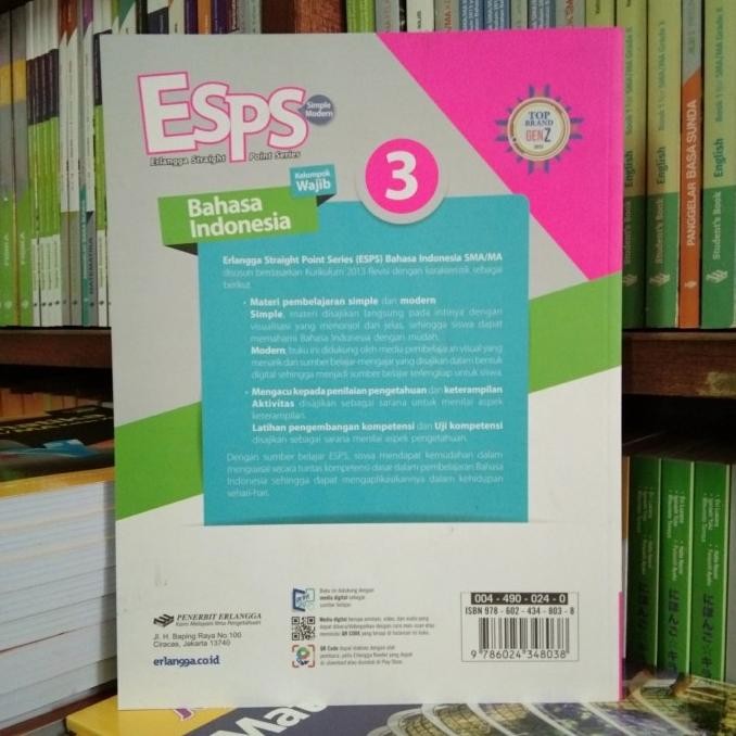 

ESPS BAHASA INDONESIA 3 SMA/MA KELAS 12/XII EDISI K13 REVISI