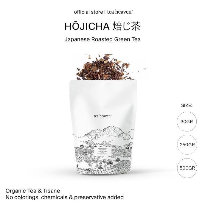 

HOJICHA ORGANIK MURNI | TEH HIJAU PANGGANG HOJICHA SIAP KIRIM