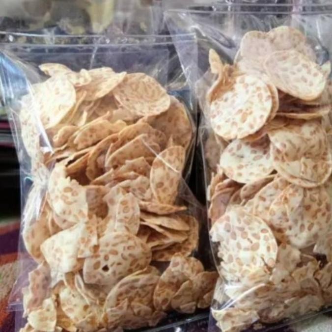 

BIG SALE KRIUK, SNACK TEMPE GORENG, TEMPE KRIPIK TIPIS BULAT 1/2 KG, 500 GRAM !!!!!