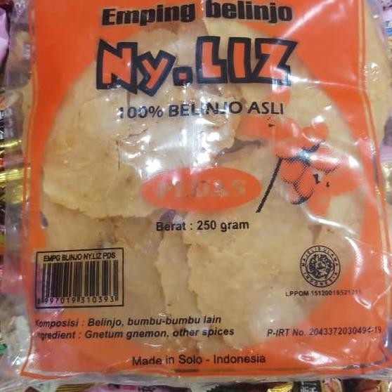 

BIG SALE EMPING PEDAS MENTAH NY. LIZ / NETTO - 250 GRAM !!!!!
