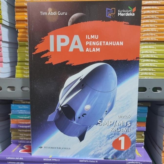 

Buku IPA Kelas 1/VII 7 SMP Erlangga Kurikulum Merdeka
