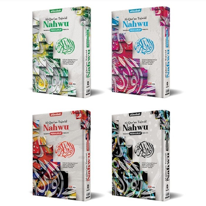 Termurah Alquran Nahwu Shorof Arti Perhuruf Perkata Kaligrafi Tajwid Warna