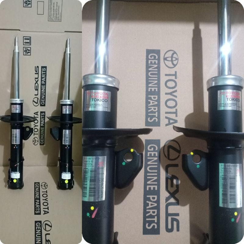 Shockbreaker Shock Absorber Yaris Bakpao / Yaris Limo New Vios Vios Gen2 Depan Toyota Tokico Ori 200