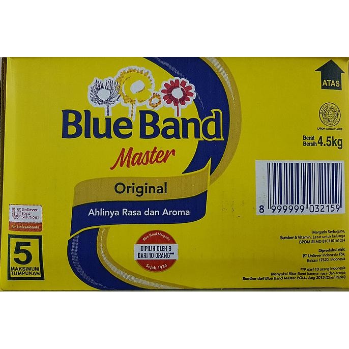 

Blue Band Master Original Margarine 4.5 kg