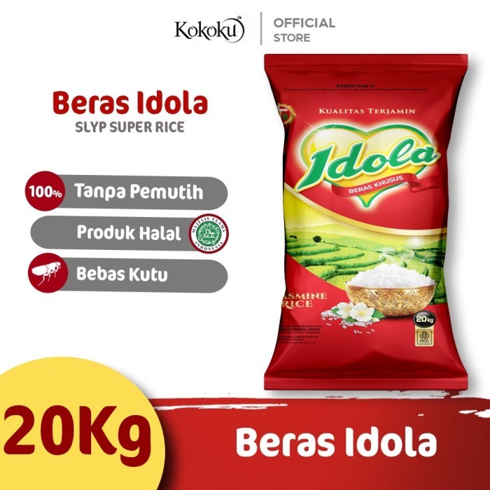 

Beras 20kg Premium Idola Merah