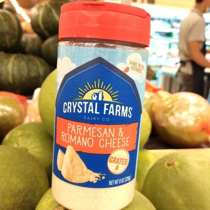 

cyrstal farm parmesan romano 226gr