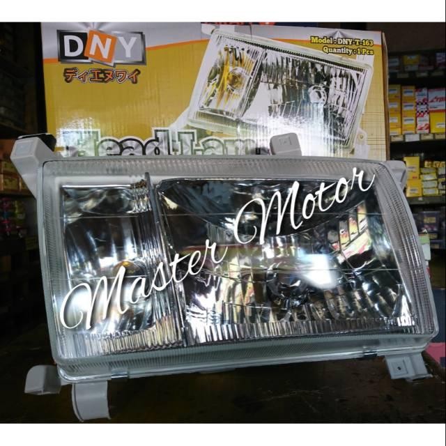 Headlamp / Lampu Utama Dengan Foglamp Kijang Kapsul 97 Kiri