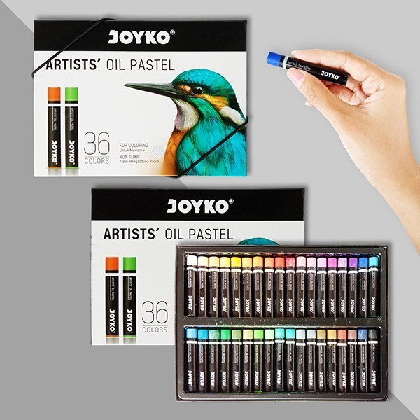

Artists Oil Pastel Krayon Minyak Joyko OP-ART Warna Colors