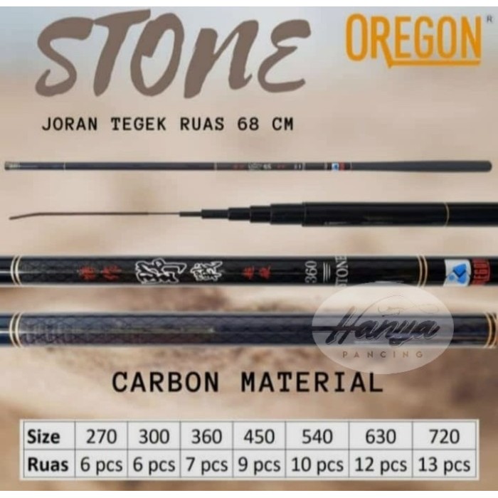 JORAN TEGEK OREGON STONE 360 450 540 630 CARBON