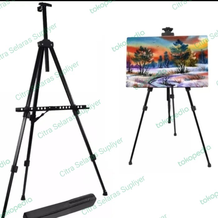 

EASEL STAND LUKIS/BINGKAI FOTO/PAPAN TULIS/PROMOSI