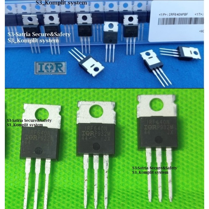 IRF640N Mosfet IRF 640N transistor IRF640 N IRF 640 N IRF640NPBF