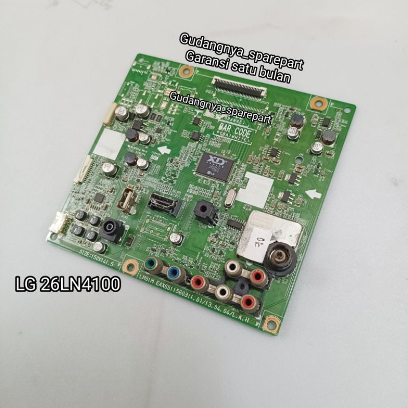 MAINBOARD LG 26LN4100 MB MESIN TV MOBO MODUL MOTHERBOARD