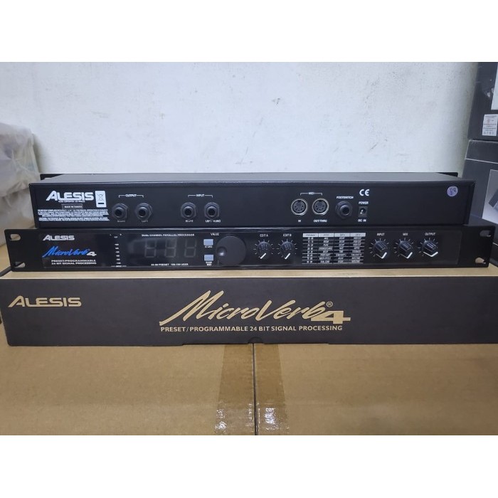 Efek Vokal Alesis Microverb 4 Made In Taiwan Kuping Besi