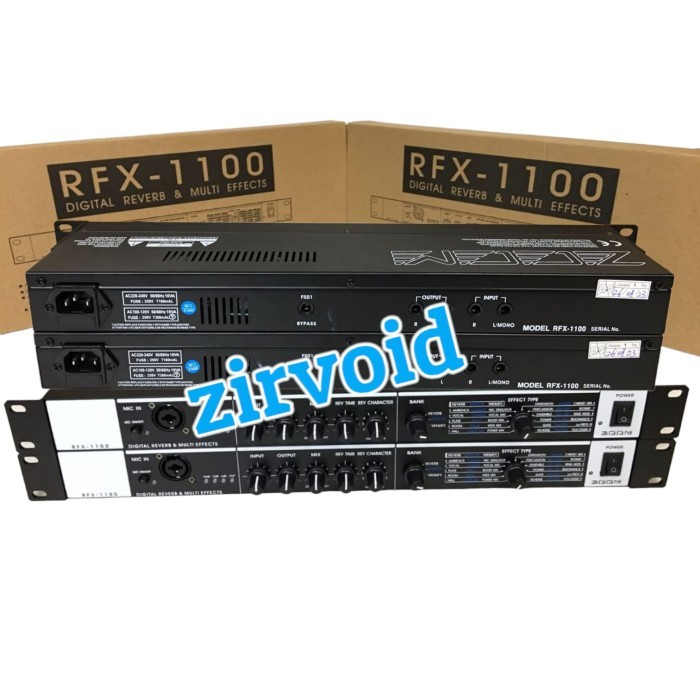 Zoom Rfx-1100 Effect Vocal Rfx1100 Efek Vokal