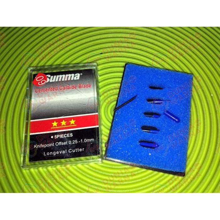 

Mata Pisau Summa Cutting Blade 60 Derajat Box Isi 5 Tutup Biru