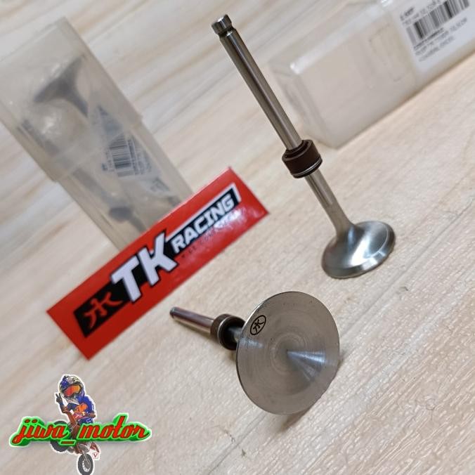 payung klep Tiger TK racing ukuran standar / plus 1 (+1) / plus 2 (+2) KAR