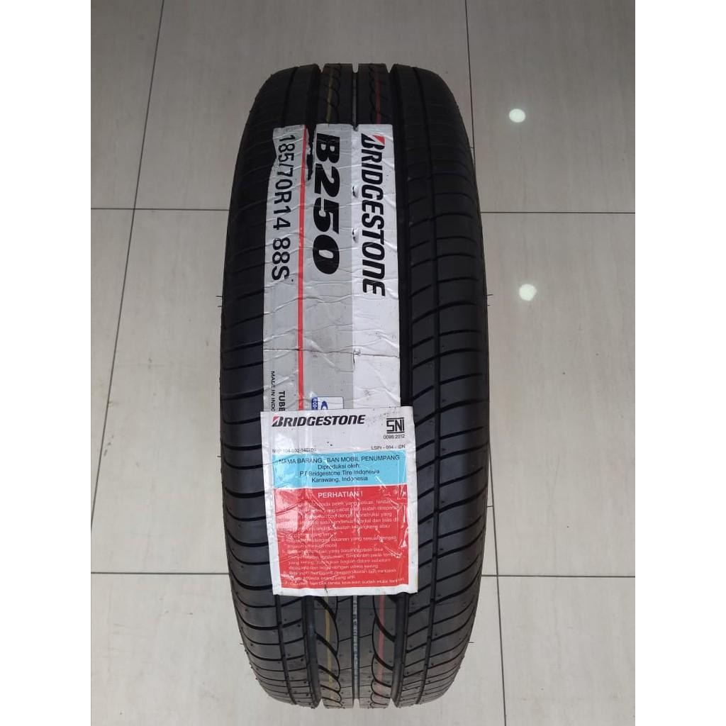Obral Bridgestone B250 Ukuran 185/70 R14 Ban Mobil Avanza Xenia Calya Sigra - Produksi 2019