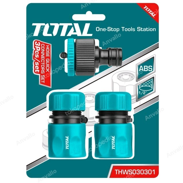 EKSLUSIF Hose Quick Connector / Sambungan Keran Selang - TOTAL