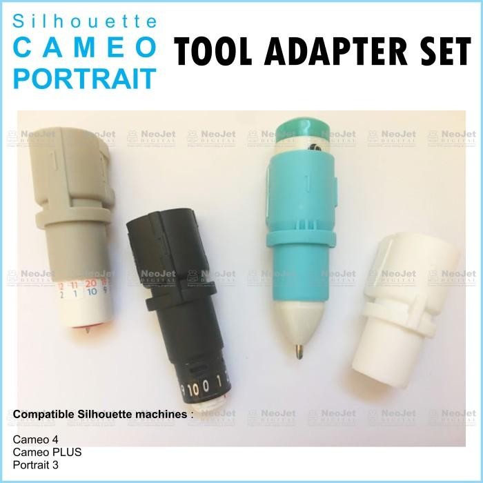 

Silhouette Tool Adapter Set Mesin Cutting Cameo 4 Plus Portrait 3